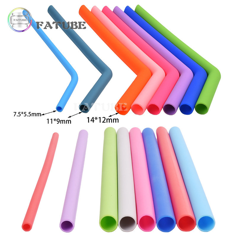 Coupling 8Mm - 10 قطع من شفاطات السيليكون المنحنية