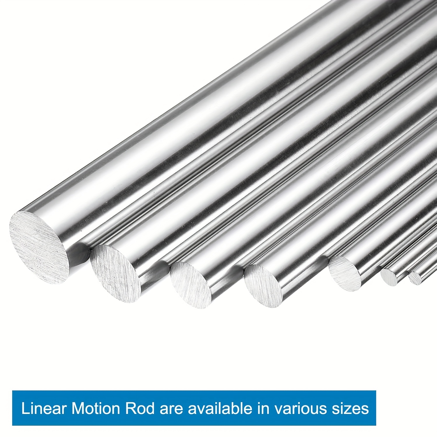 Linear Rod 8Mm - قطعتان من قضبان الحركة الخطية، مقاس