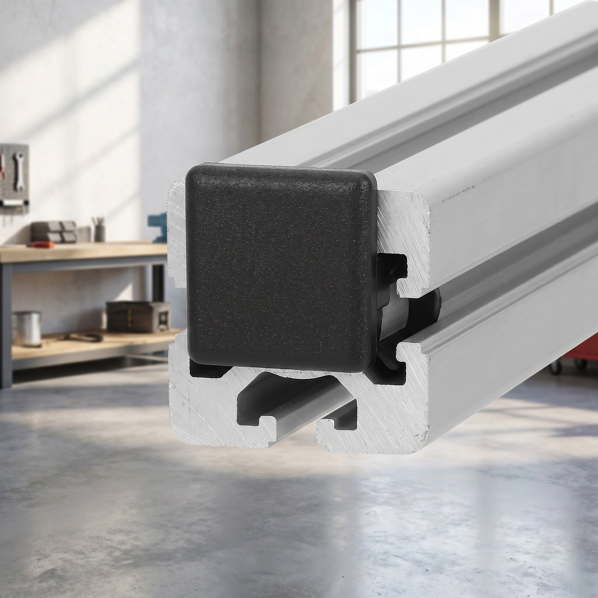 Aluminium Extrusion - 10 قطع من أغطية الألمنيوم الأوروبية