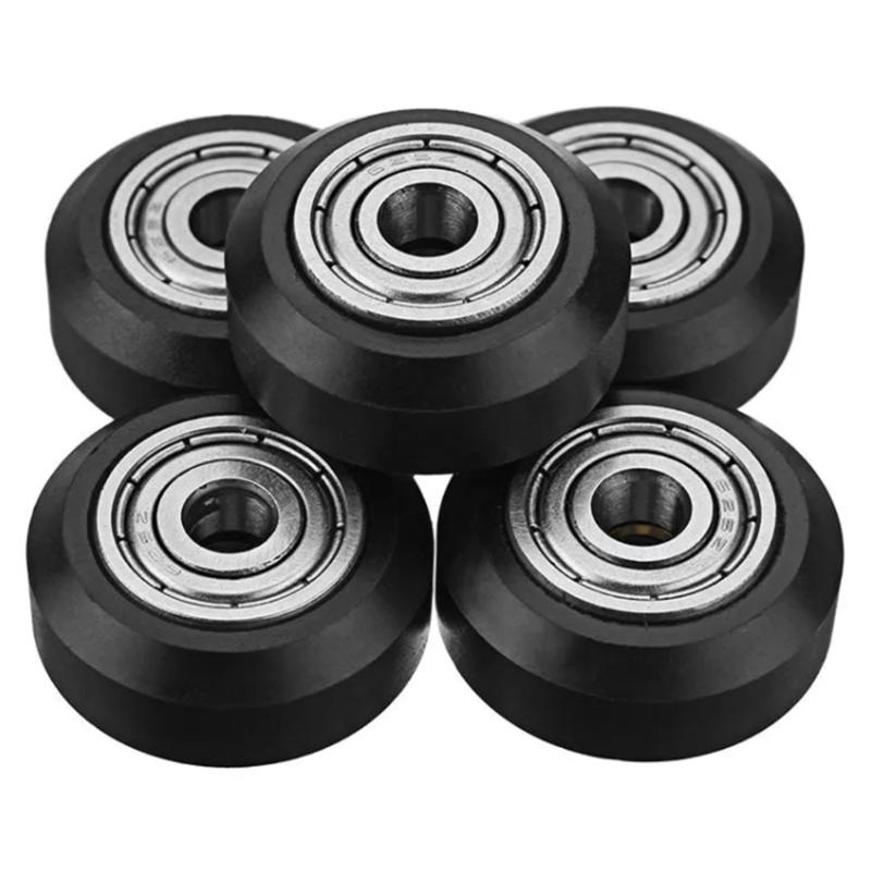 V Slot Wheel - بكرة بلاستيكية CNC من POM بعجلات