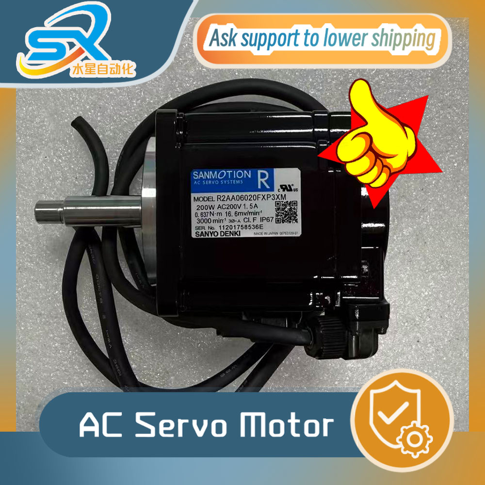 Servo Motor - محرك سيرفو سانيو R2AA06020FXP3XM بقوة 200