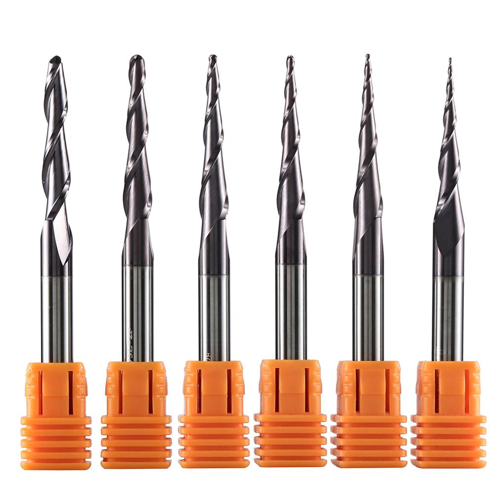 End Mill Set - 1 قطعة كربيد الصلبة المغلفة تفتق