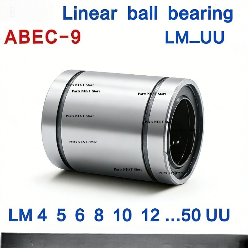 2/5 قطع محامل خطية CNC، قطع غي - مراجعة Lm8Uu Bearing وسعره
