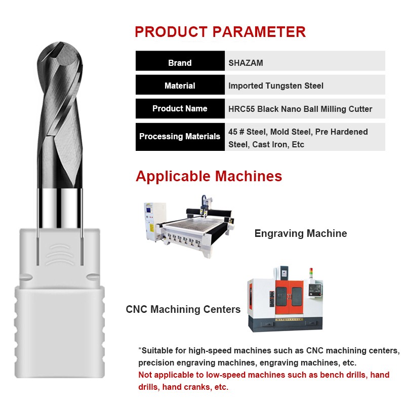 قاطع طحن كربيد التنغستن الصلب  - مراجعة End Mill Set وسعره