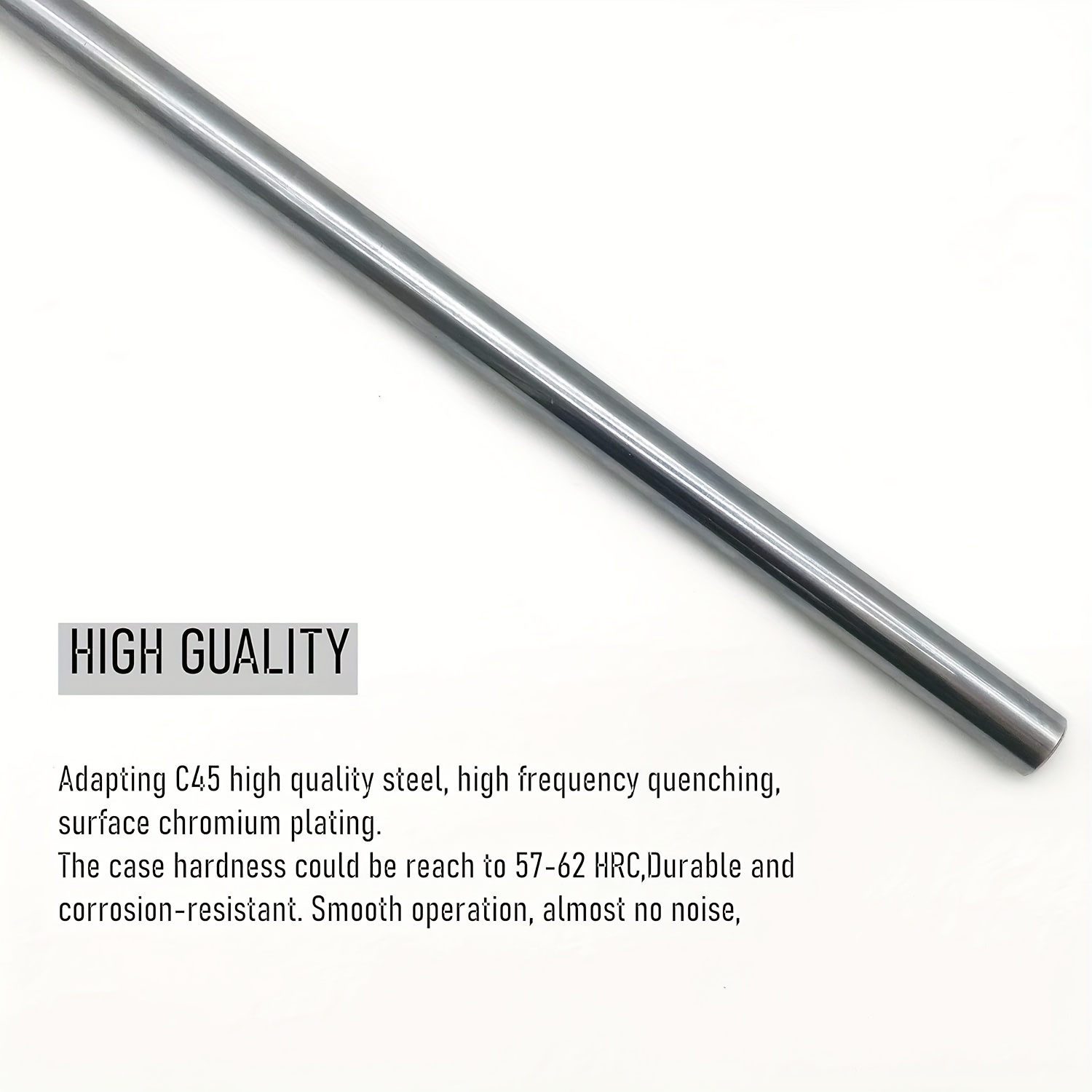قطعتان من قضبان الحركة الخطية، - مراجعة Linear Rod 8Mm وسعره
