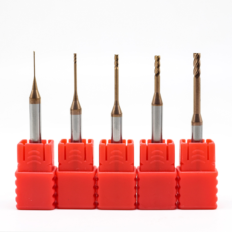 0.6 مللي متر 0.7 مللي متر 1 مل - مراجعة End Mill Set وسعره