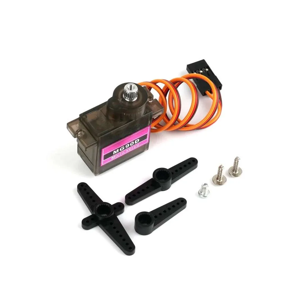 9g MG90D سيرفو رقمي بترس معدني - مراجعة Servo 9G وسعره