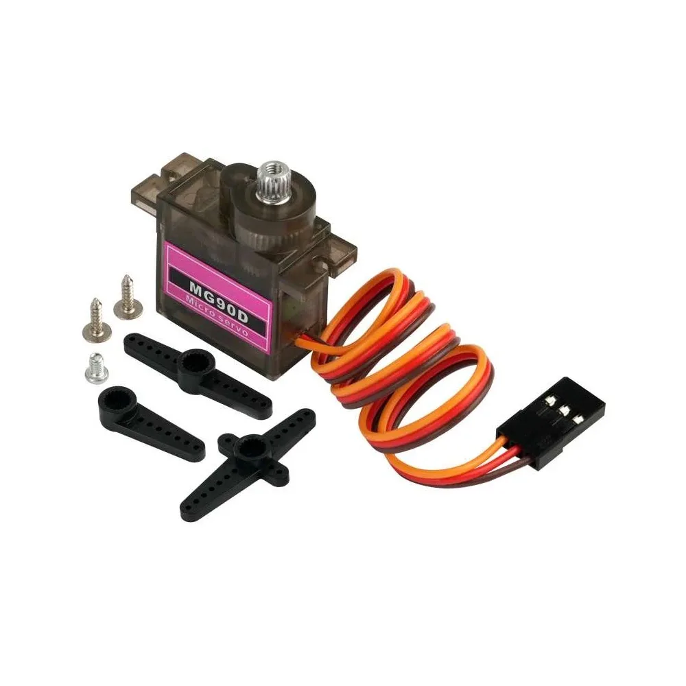 9g MG90D سيرفو رقمي بترس معدني - مراجعة Servo 9G وسعره