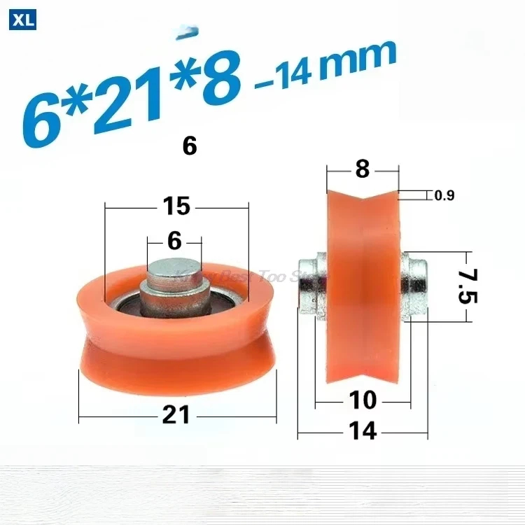 5 قطع بكرة بلاستيكية من POM (ب - مراجعة V Slot Wheel وسعره