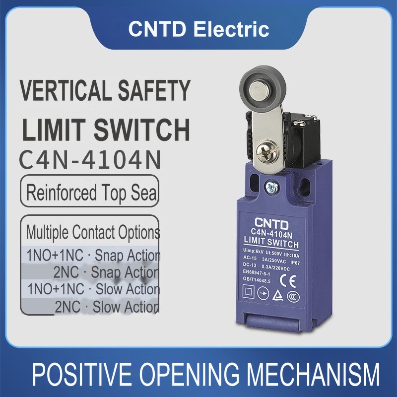 مفتاح تحديد الحدود العمودي CNT - مراجعة Limit Switch وسعره