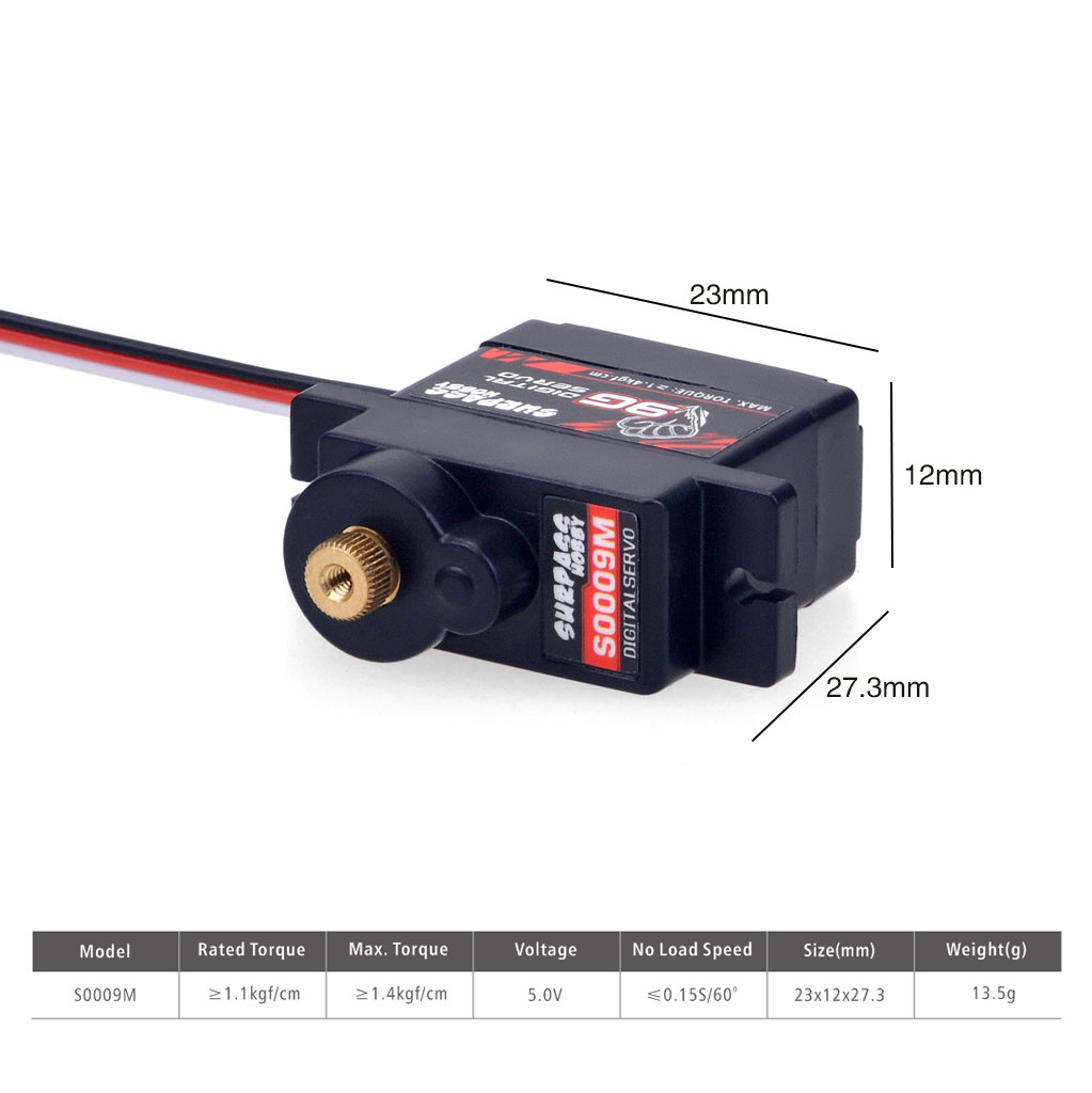 RC الرقمية مايكرو سيرفو 2g 3.7 - مراجعة Servo 9G وسعره