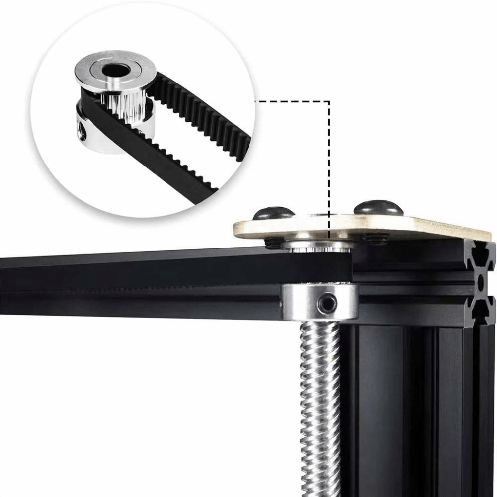 16T 20T GT2 بكرة توقيت بعرض حز - مراجعة Gt2 Pulley وسعره
