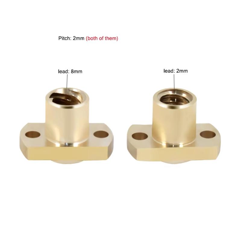 (HB05) صامولة لولب التوجيه T8، - مراجعة Lead Screw 8Mm وسعره