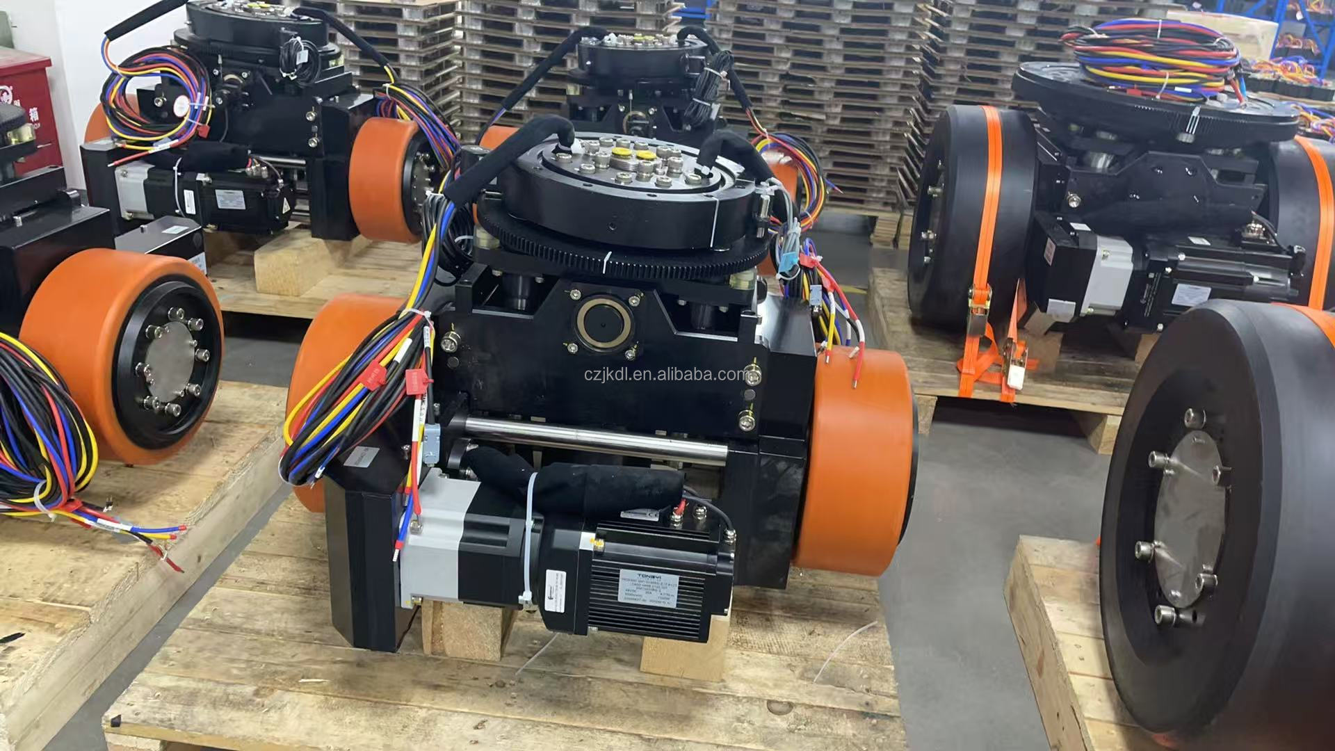 CD85-400W-A عجلة دفع AGV بحمول - مراجعة Servo Motor وسعره