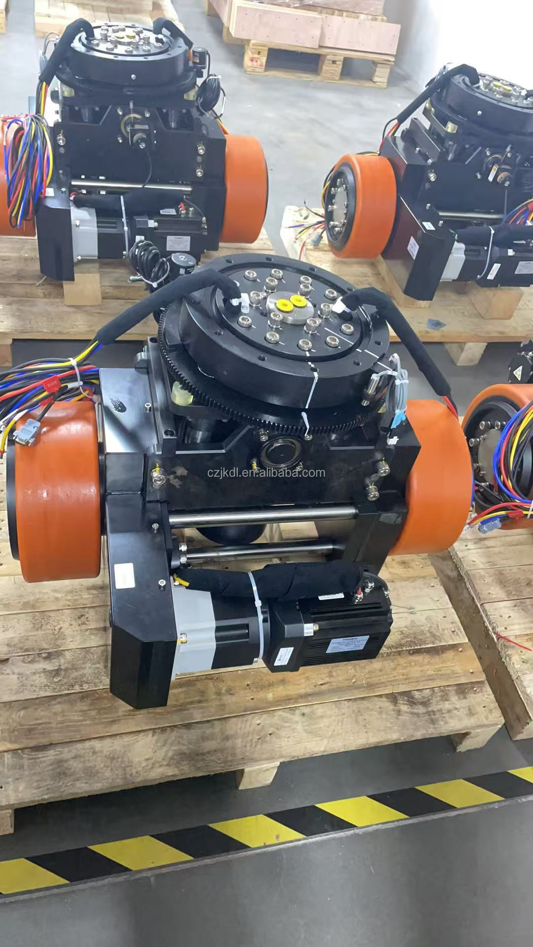 CD85-400W-A عجلة دفع AGV بحمول - مراجعة Servo Motor وسعره