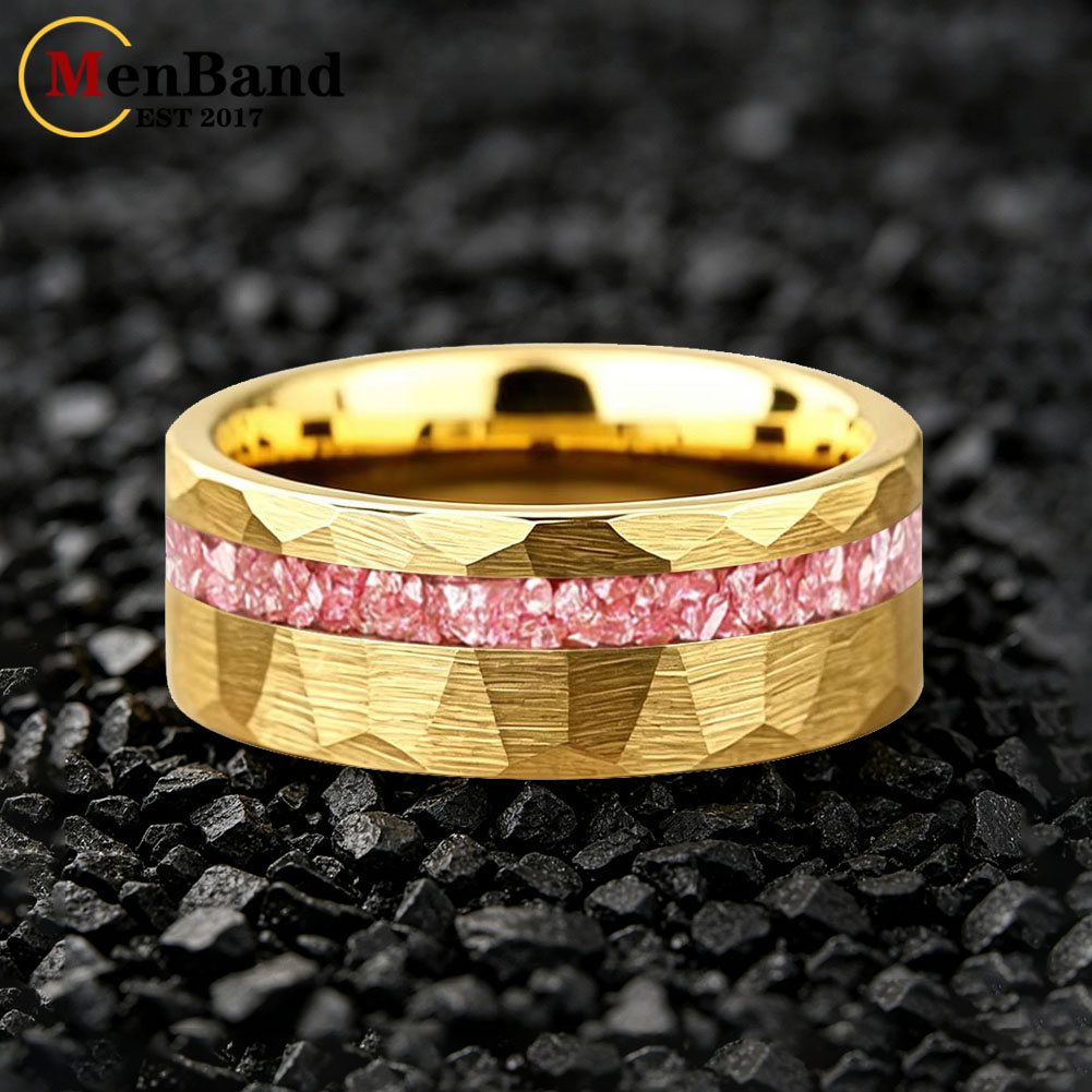 خاتم زفاف جديد من التنجستن بتص - مراجعة Coupling 8Mm وسعره