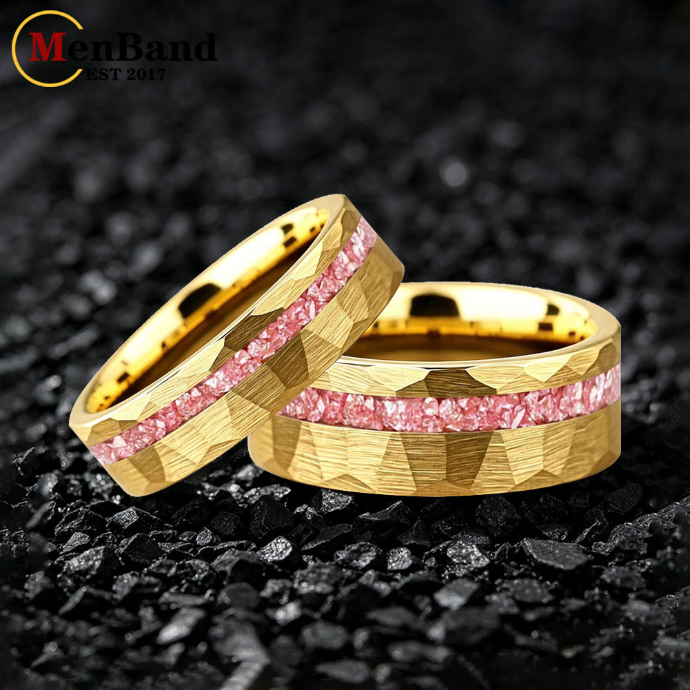 خاتم زفاف جديد من التنجستن بتص - مراجعة Coupling 8Mm وسعره
