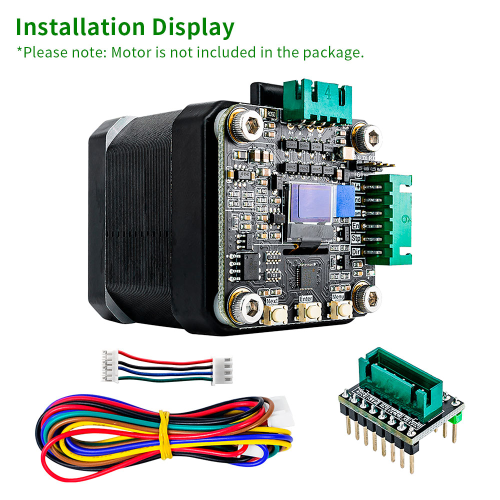 Makerbase MKS SERVO42C PCBA NE - مراجعة Stepper Motor Nema17 وسعره