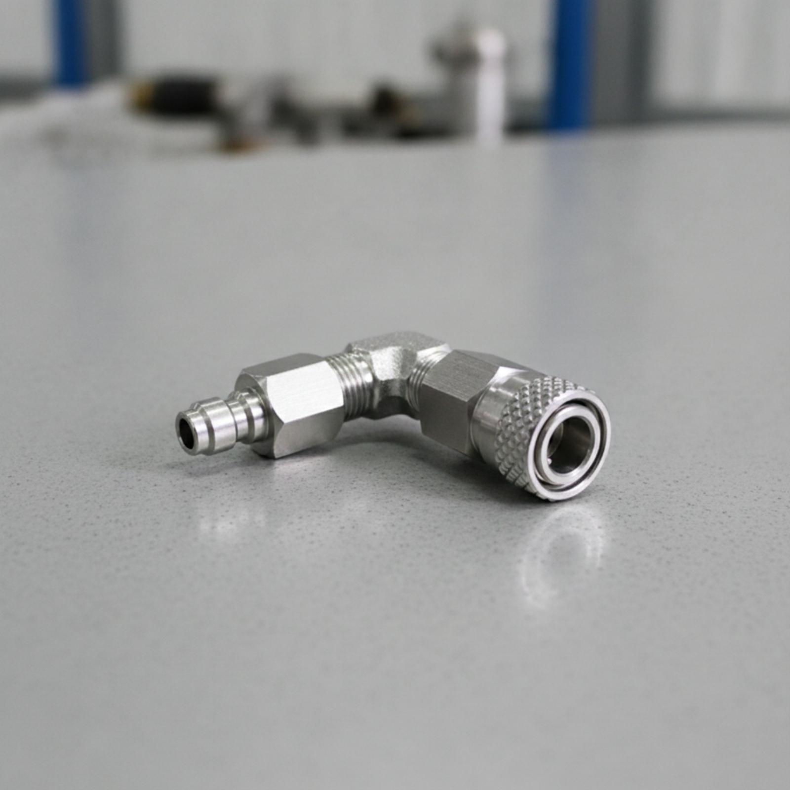 وصلة تثبيت سريعة بزاوية من الف - مراجعة Coupling 8Mm وسعره