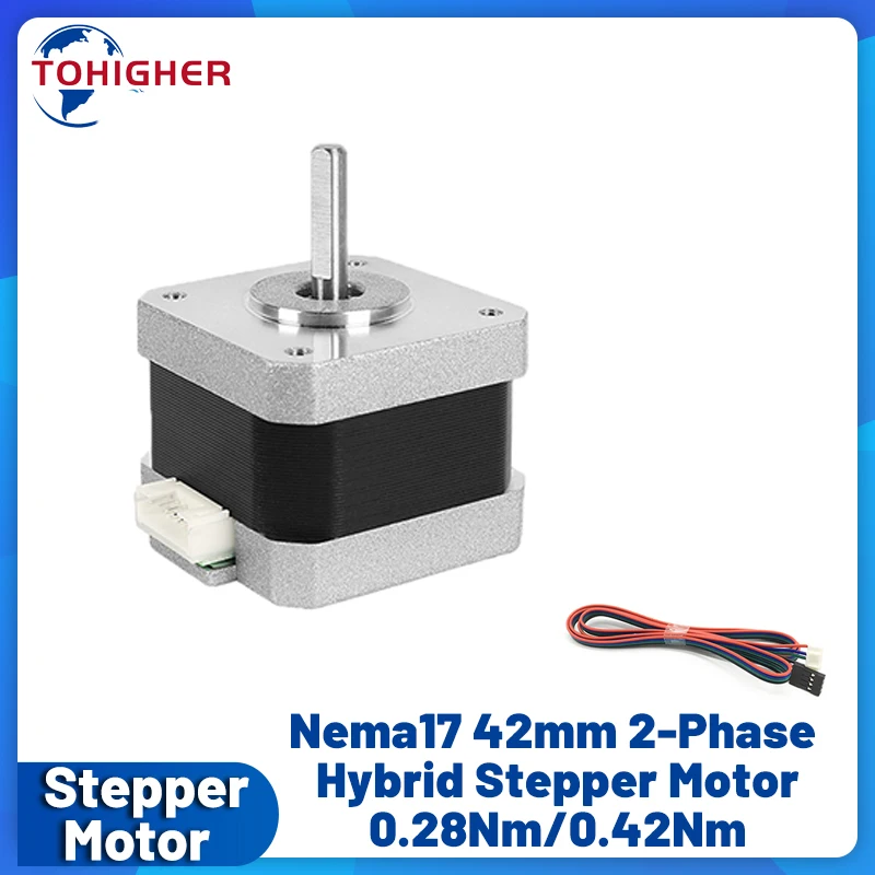 محرك متدرج Nema17 42 رباعي الأ - مراجعة Nema 17 Stepper وسعره