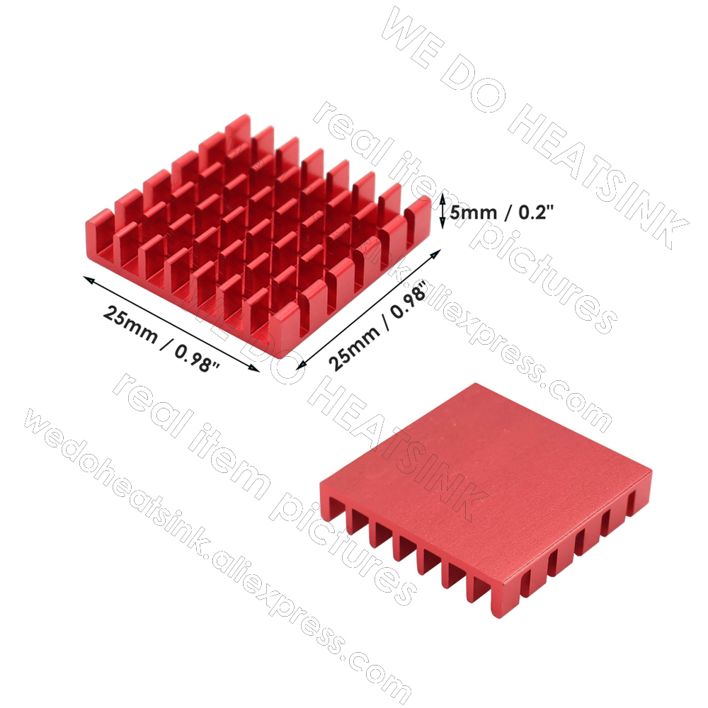 نحن نفعل المبرد 25x25x5 مللي م - مراجعة Aluminium Extrusion وسعره