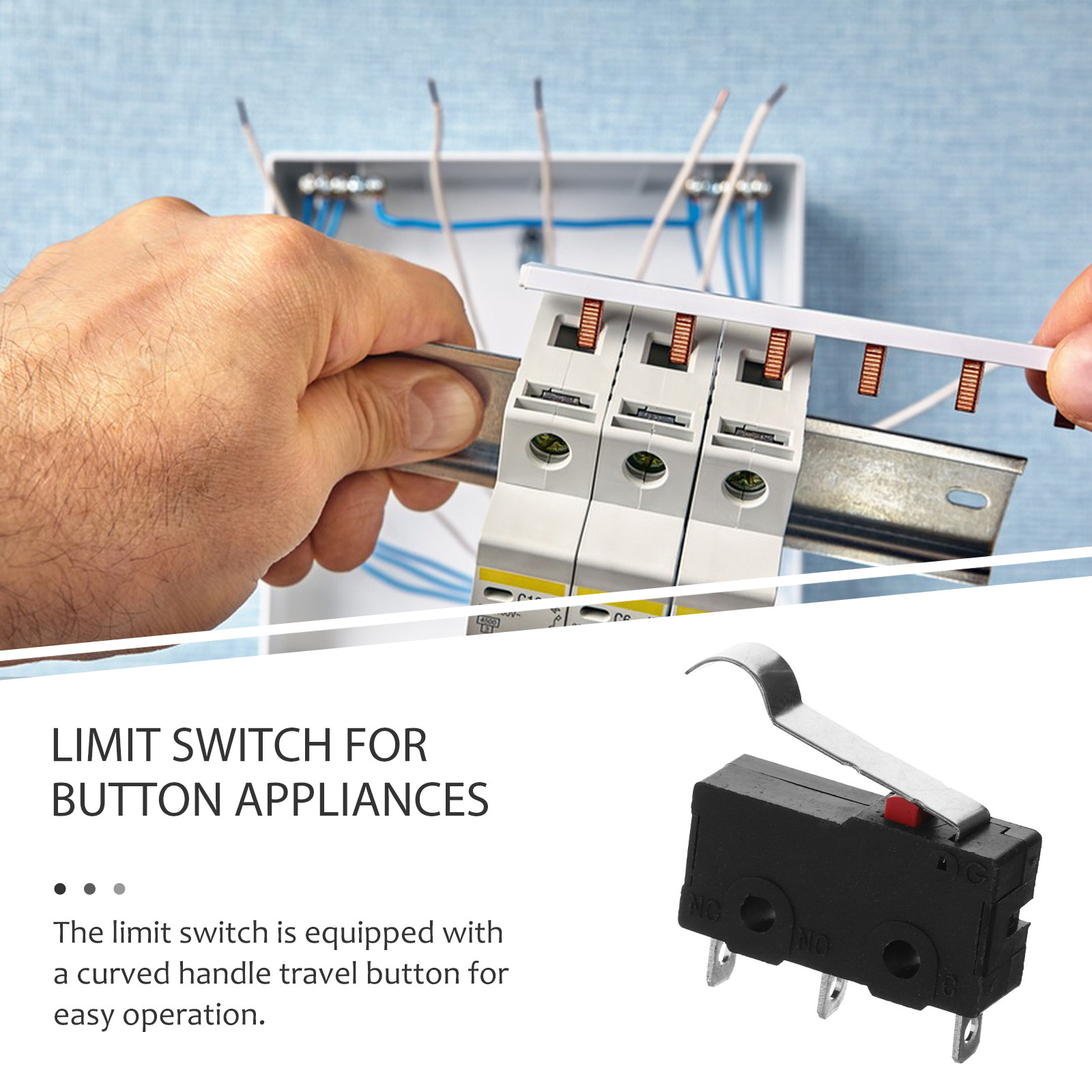 10 قطع من مفاتيح الحد مع ذراع  - مراجعة Limit Switch وسعره
