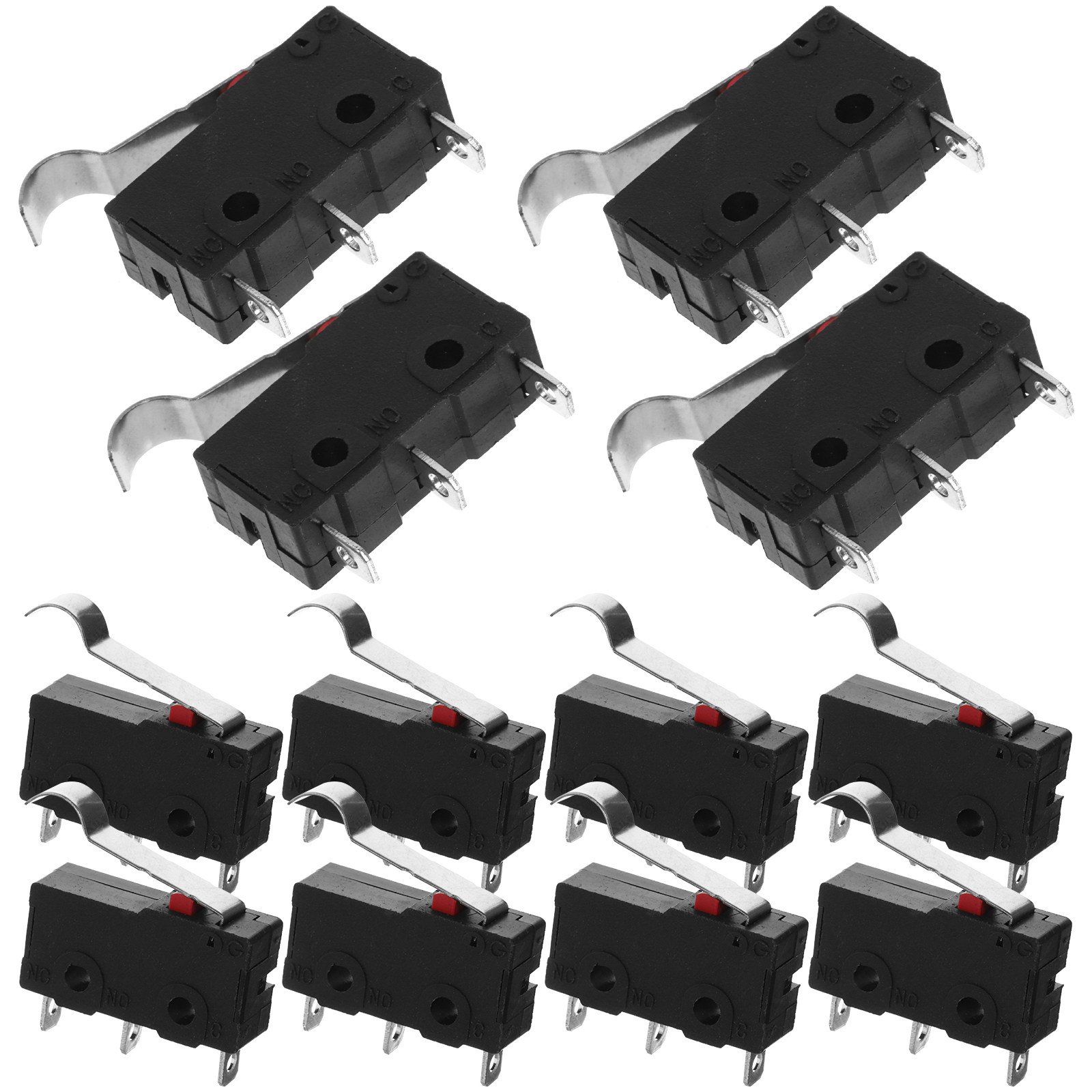 10 قطع من مفاتيح الحد مع ذراع  - مراجعة Limit Switch وسعره