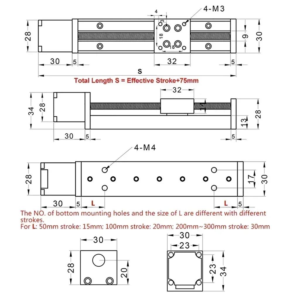 طاولة انزلاقية خطية على شكل حر - مراجعة Linear Rod 8Mm وسعره